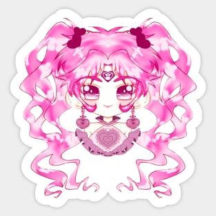 Heart Girl Sticker